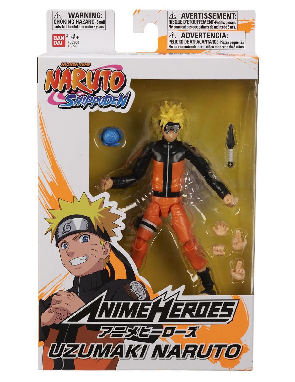 Figura de colección Naruto Shippuden Naruto Uzumaki collectors con movimiento 2