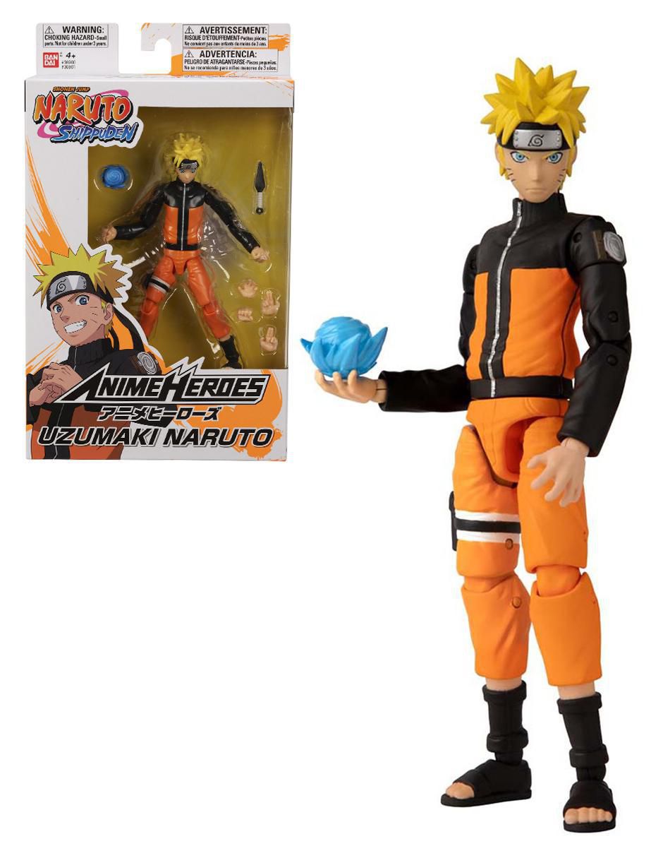 Figura de colección Naruto Shippuden Naruto Uzumaki collectors con movimiento 3