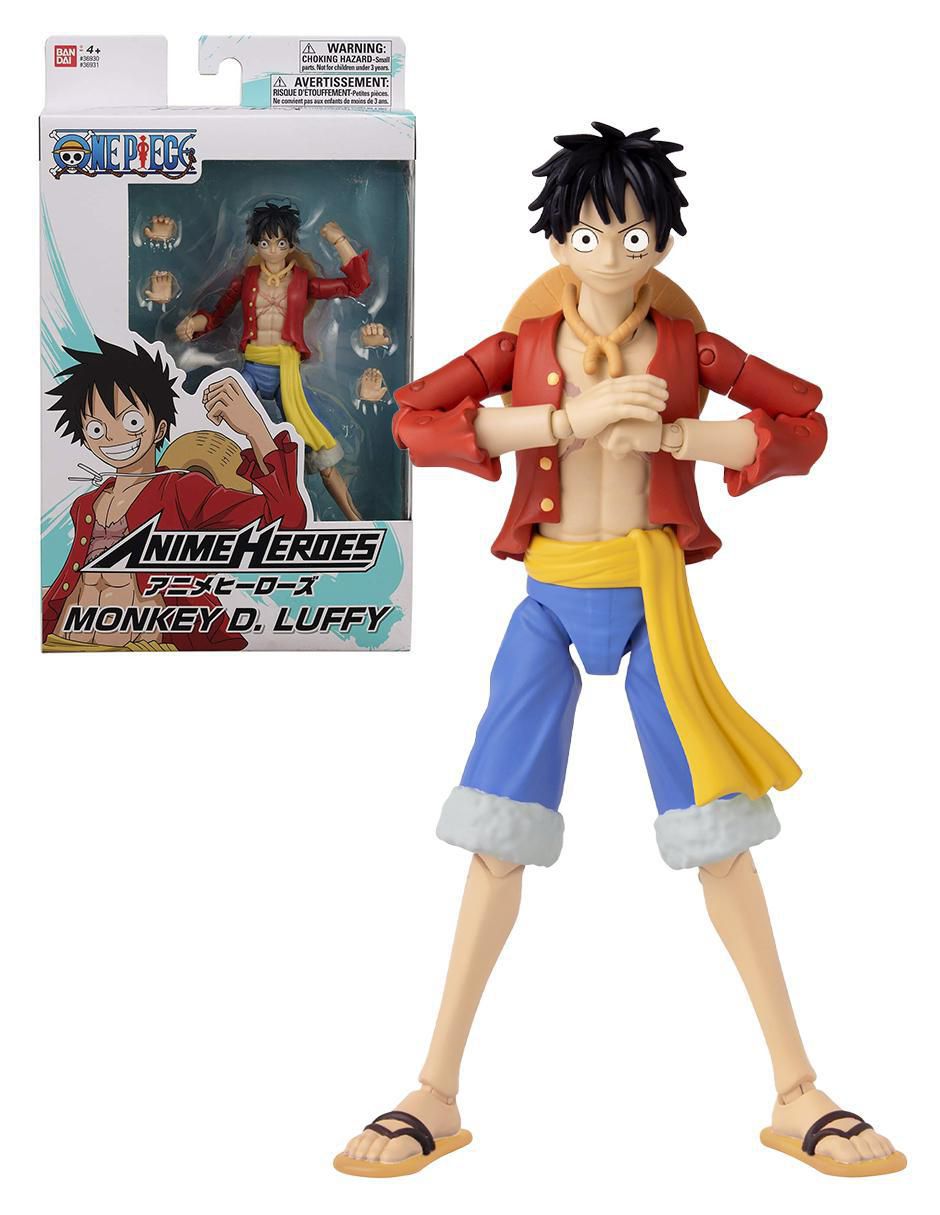 Figura de colección One Piece Monkey D. Luffy collectors con movimiento 3