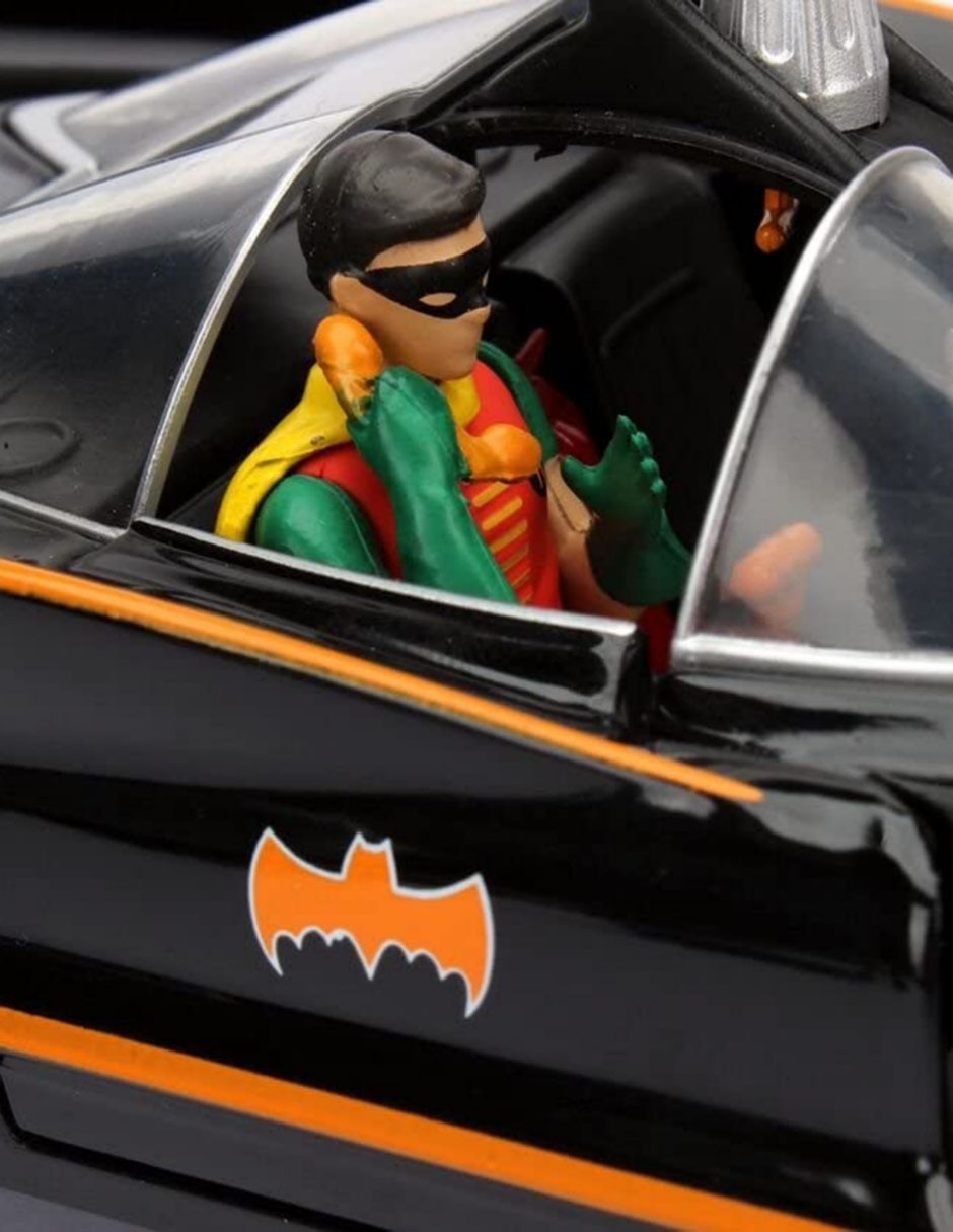 Vehículo Classic TV Series Batman & Batmobile 4