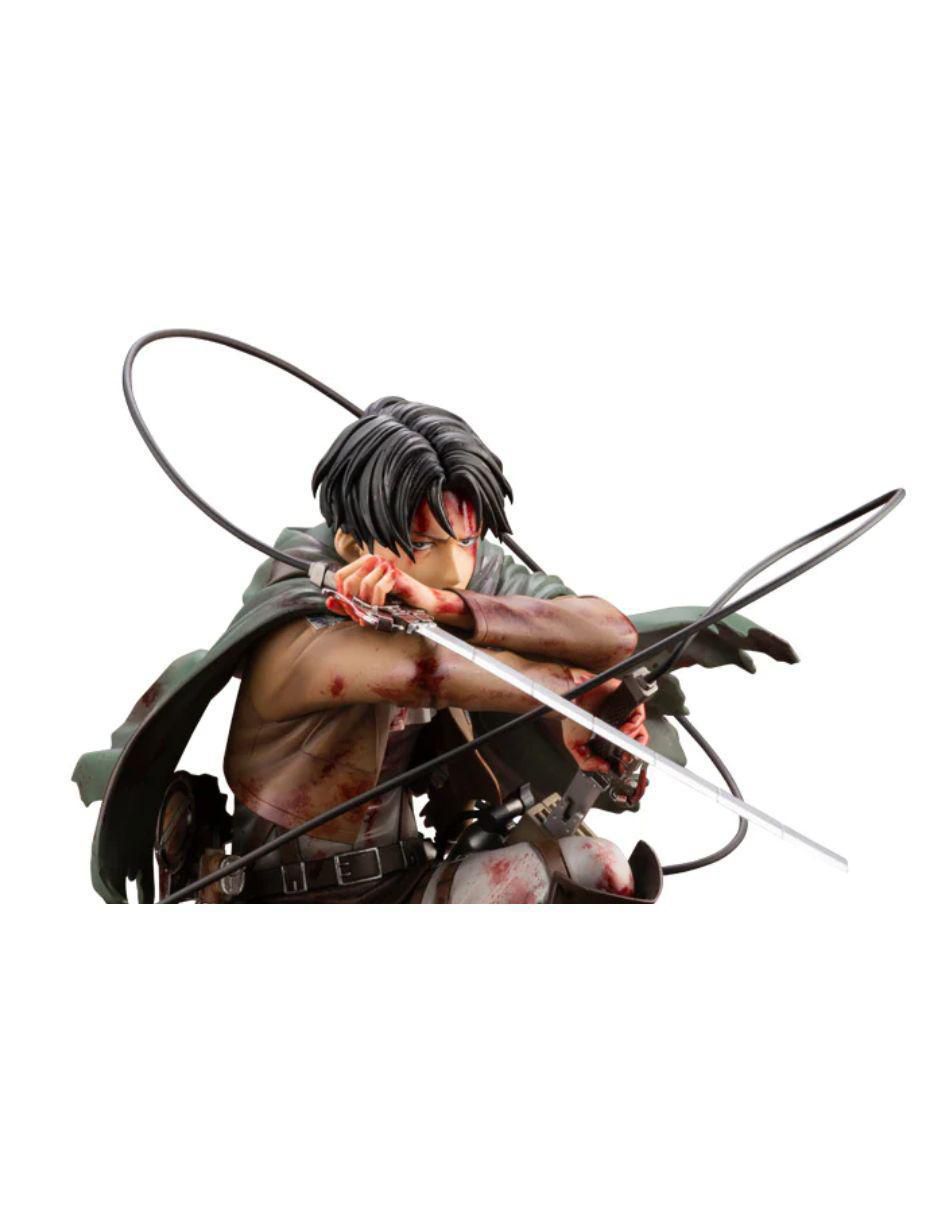 Figura de colección articulada Attack on Titan Levi Ackerman 2