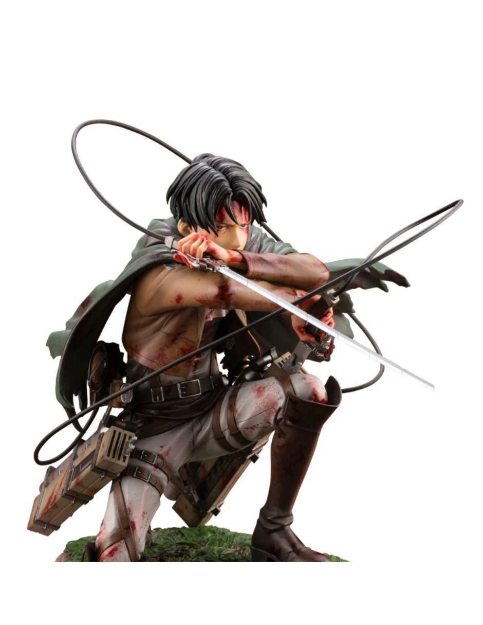 Figura de colección articulada Attack on Titan Levi Ackerman 3