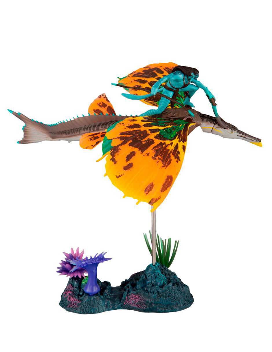 Figura de colección articulada Avatar: Way of Water Tonowari con Skimwing collectors Figura de colección articulada Avatar: Way of Water Tonowari con Skimwing collectors