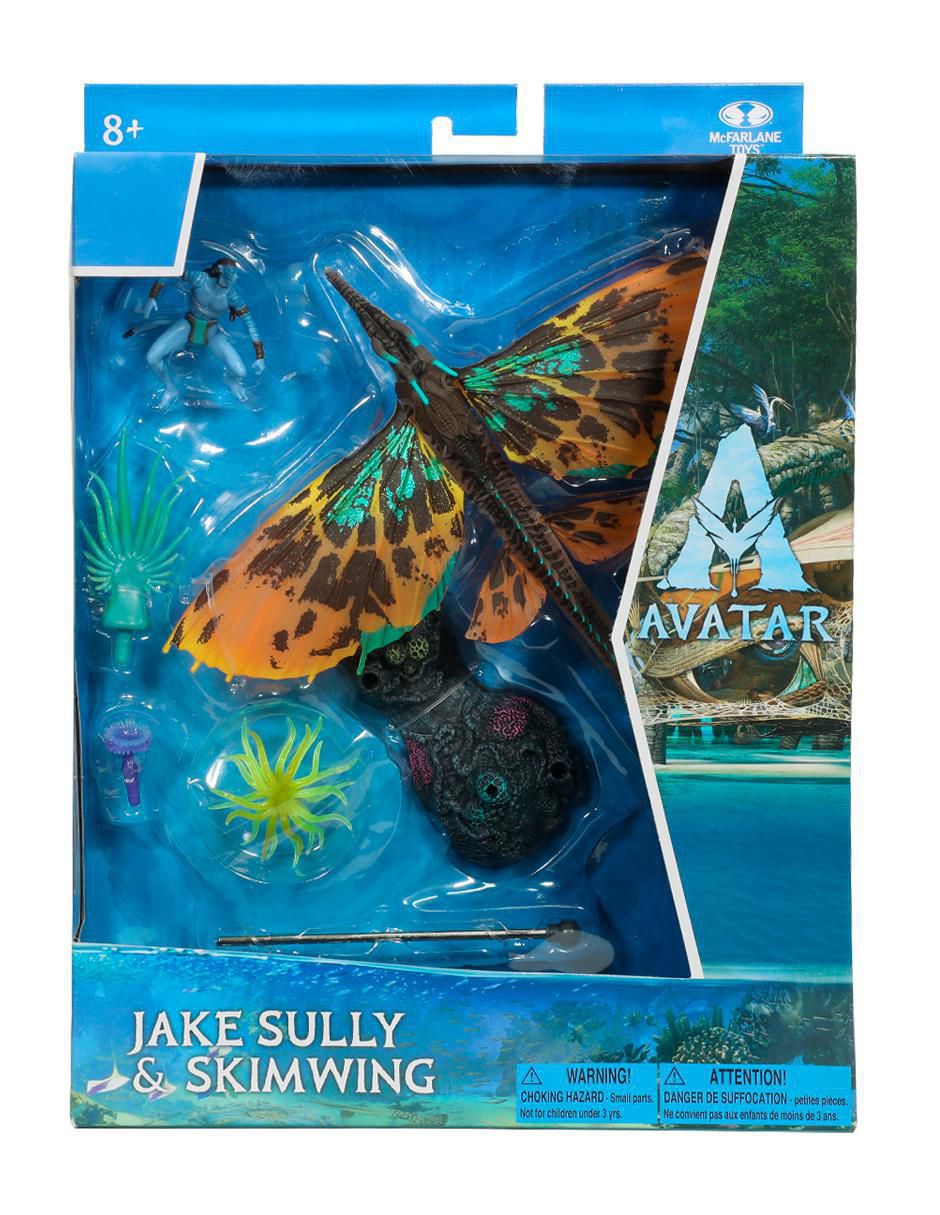 Figura de colección articulada Avatar: Way of Water Jake Sully con Skimwing collectors 2