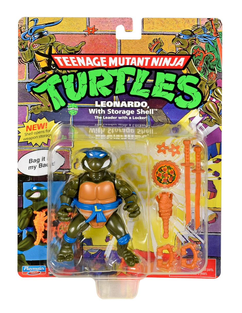 Figura de acción Tortugas Ninja Leonardo Novelmex con movimiento