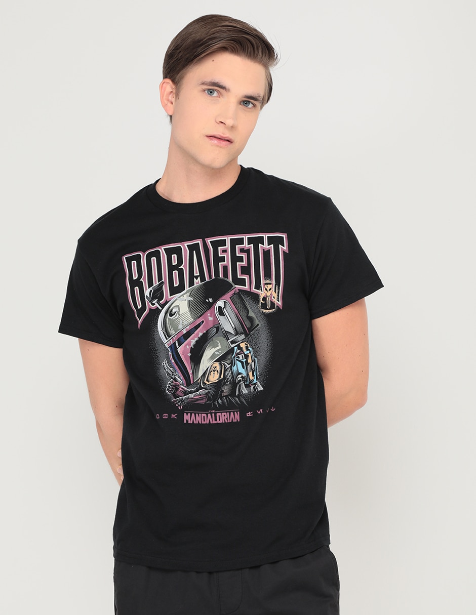 Playera the mandalorian cuello redondo para hombre 2