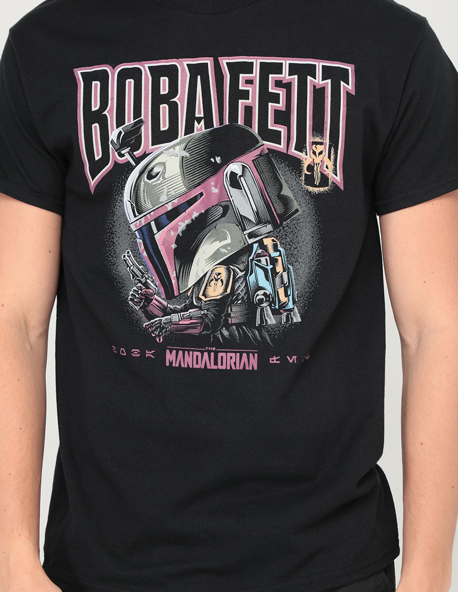 Playera the mandalorian cuello redondo para hombre 4