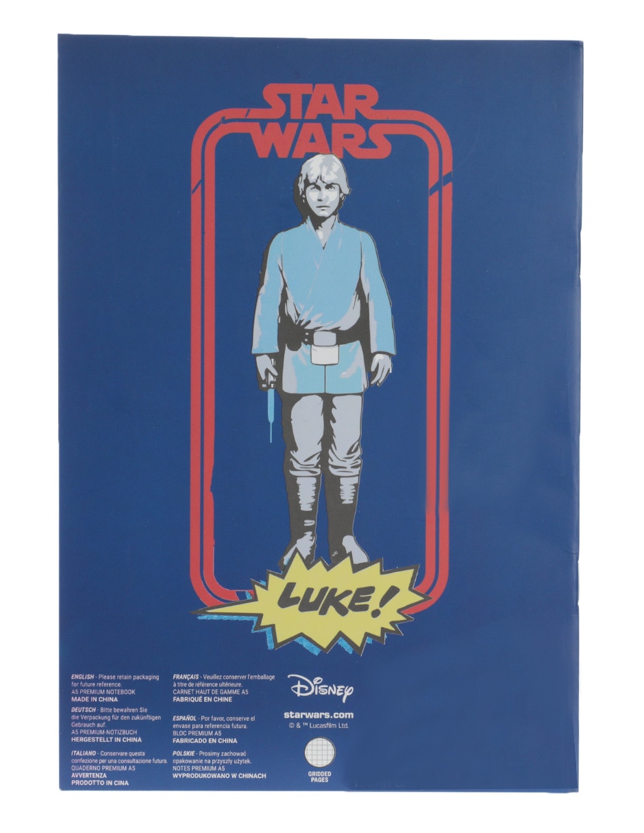 Libreta Star Wars cuadro chico 2