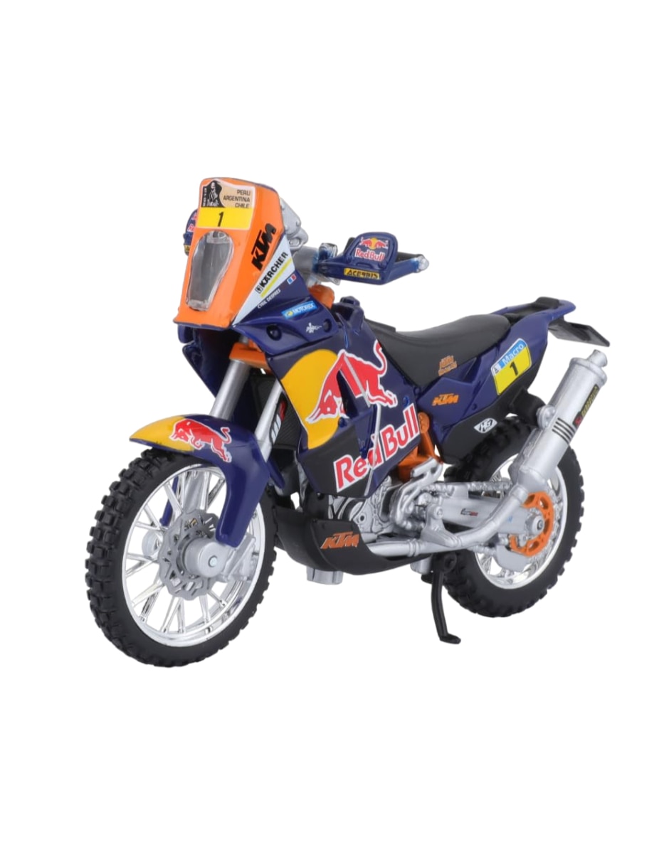 Motocicleta Maisto Red Bull KTM 450 Rally Dakar Rally Toys R Us