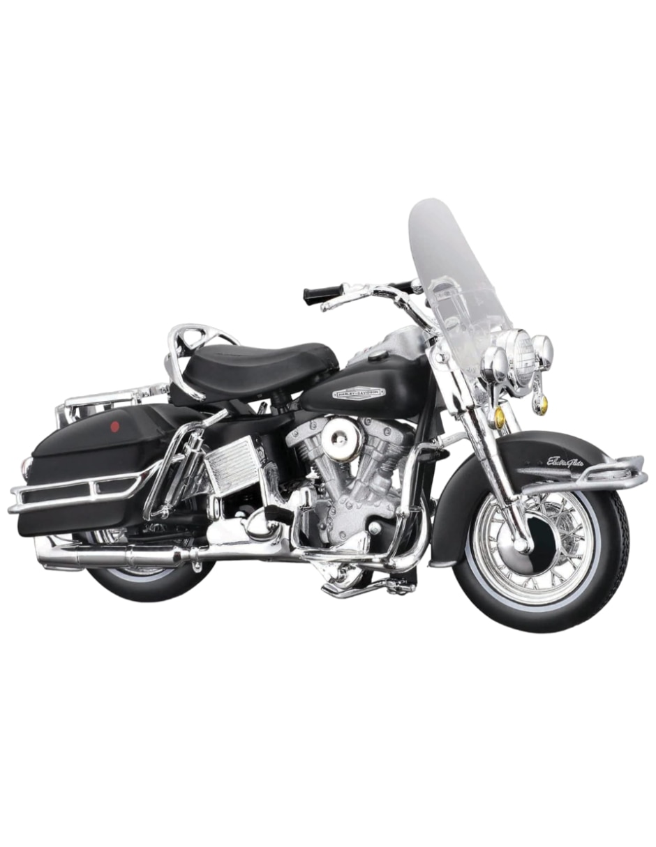 Motocicleta Motor Harley-Davidson Cycles 1966 FLH Electra Glide 1