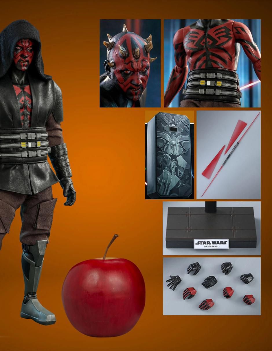 Figura de colección Star Wars: The Clone Wars Darth Maul deluxe 2
