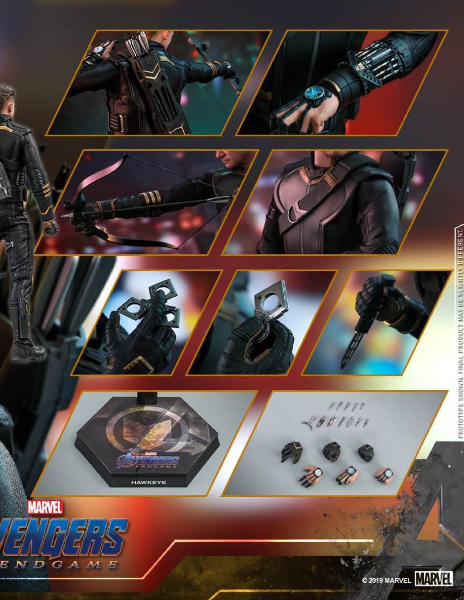 Figura de colección Marvel Avengers Endgame Hawkeye collectors 4
