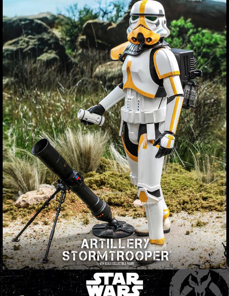 Figura de colección The Mandalorian Artillery Stormtrooper collectors 3