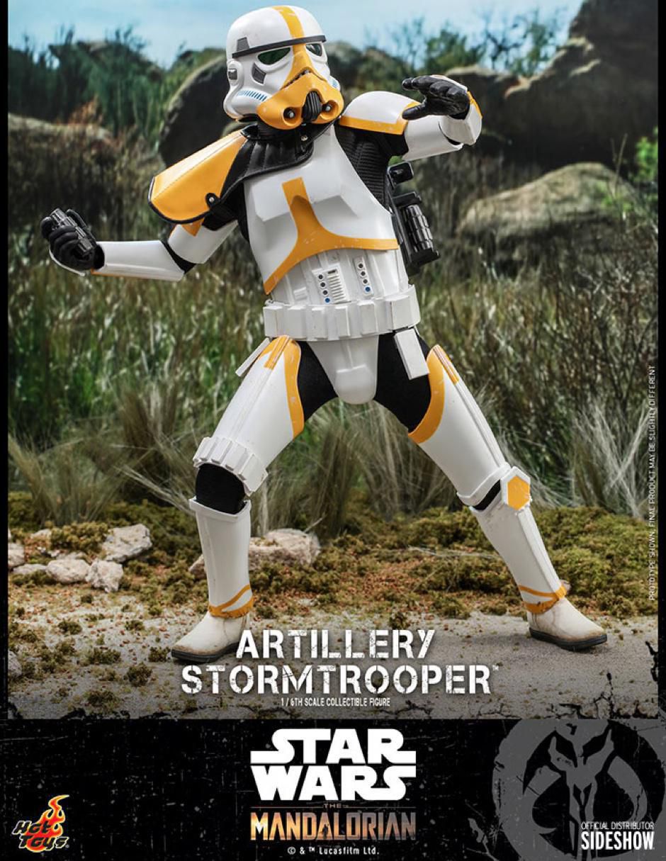 Figura de colección The Mandalorian Artillery Stormtrooper collectors 4