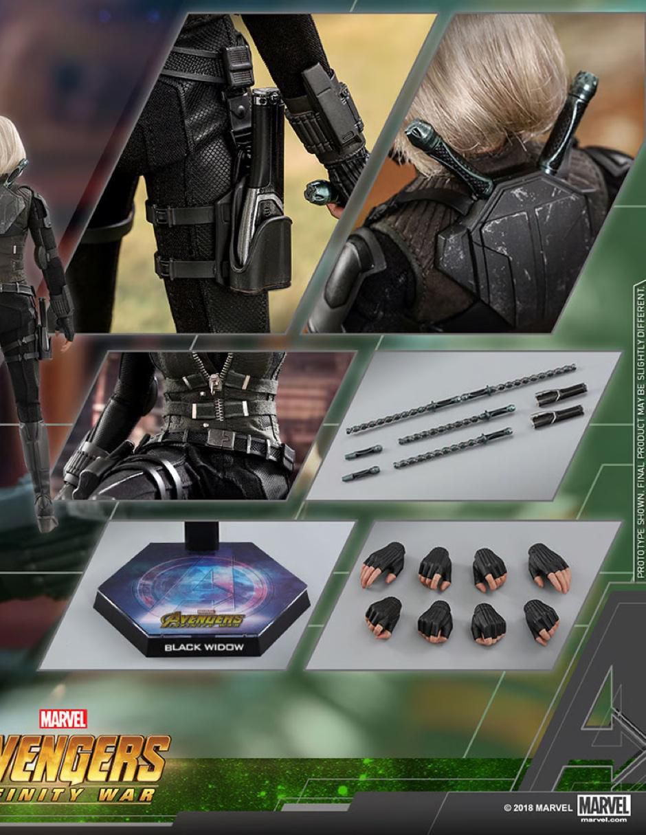 Figura de colección Marvel: Avenger Infinity War Black Widow collectors 3
