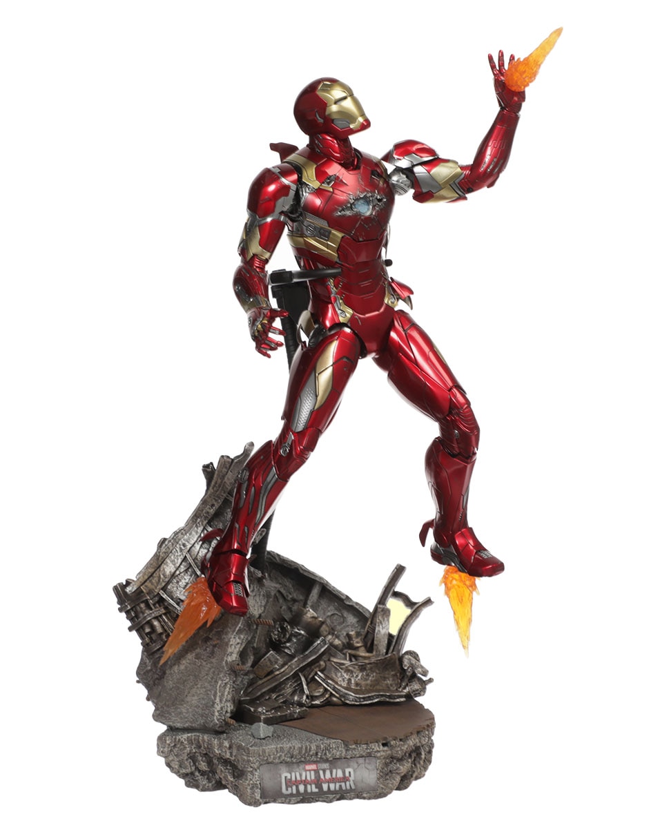Hot Toys Figura Iron Man Articulada Figura De Colección Articulada