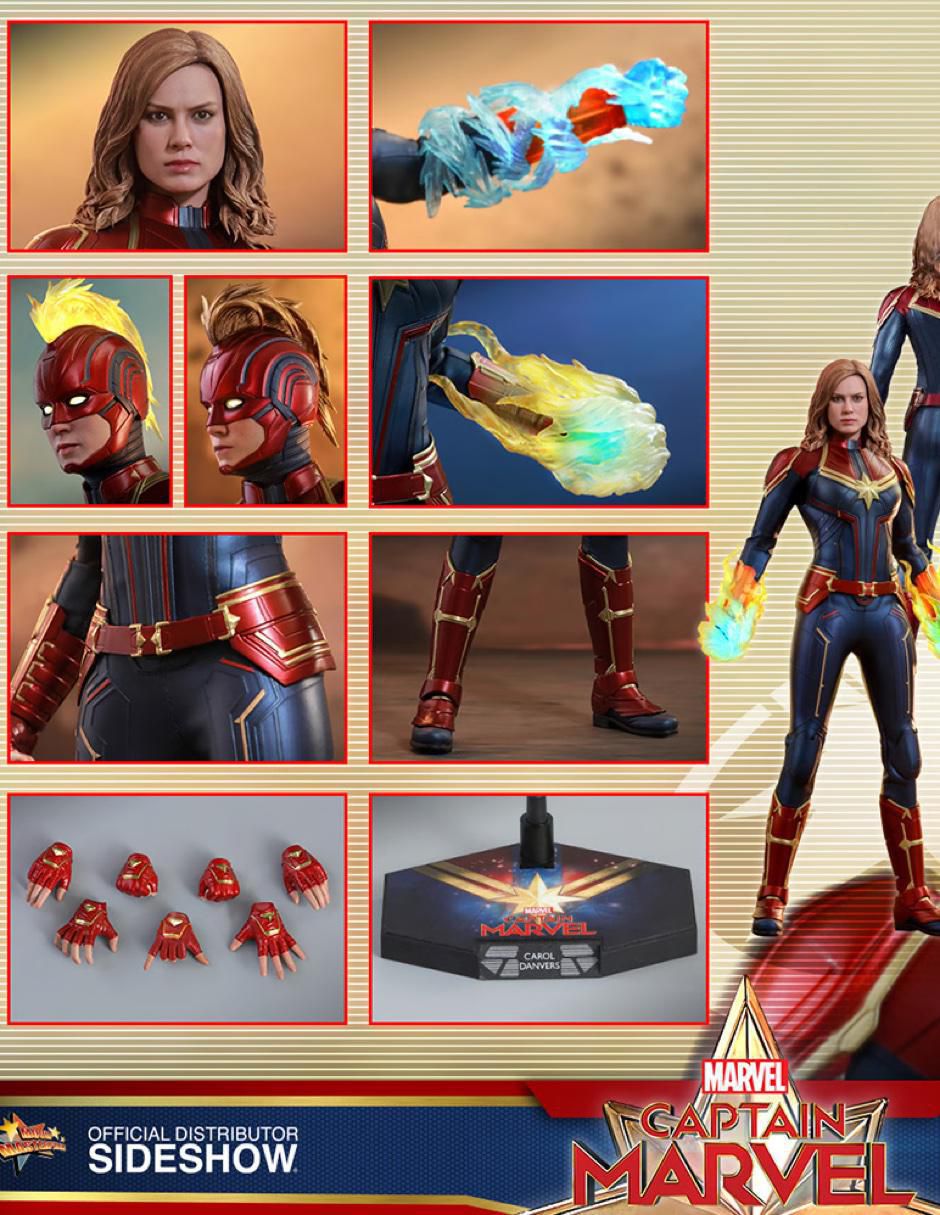 Figura de colección Marvel Studios: Avengers Captain Marvel collectors 2