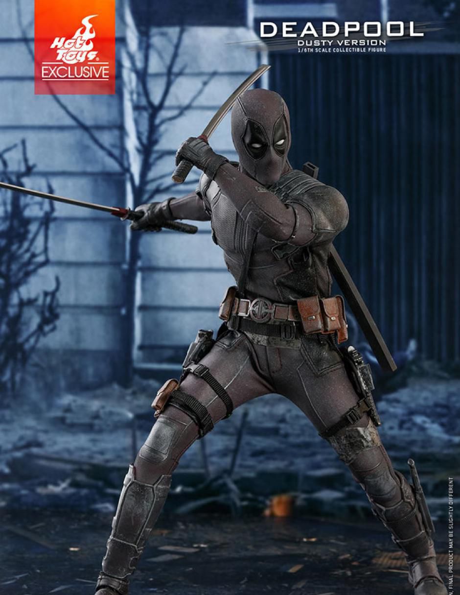 Figura de colección Marvel Deadpool articulado 6