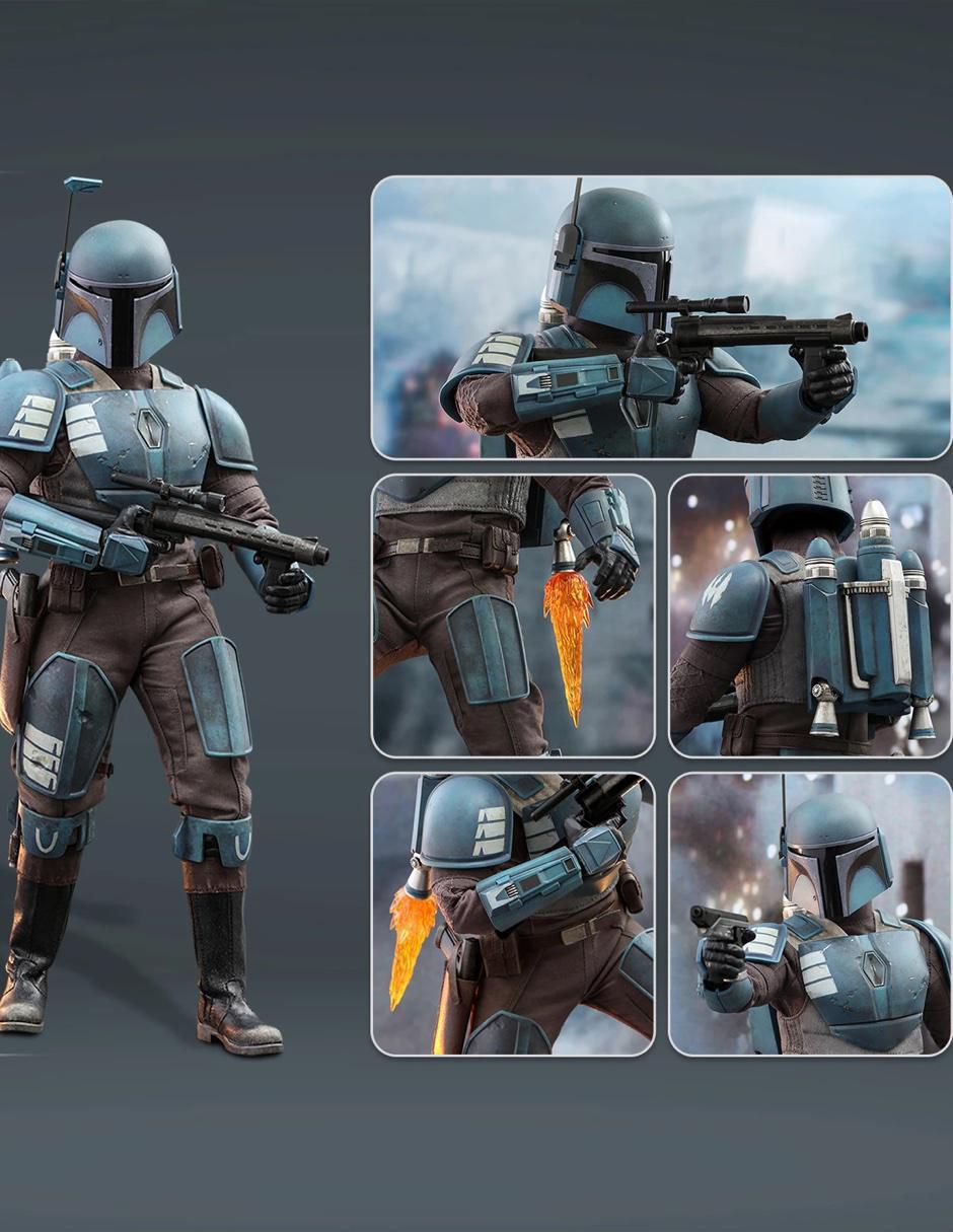 Figura de colección The Mandalorian Death Watch Mandalorian collectors 7