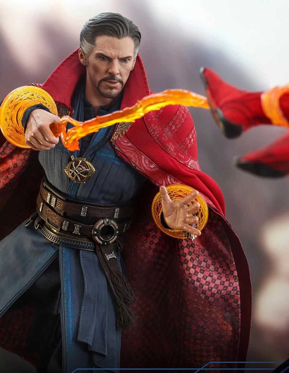 Figura de colección Spider-Man: No Way Home Doctor Strange collectors con luz 7