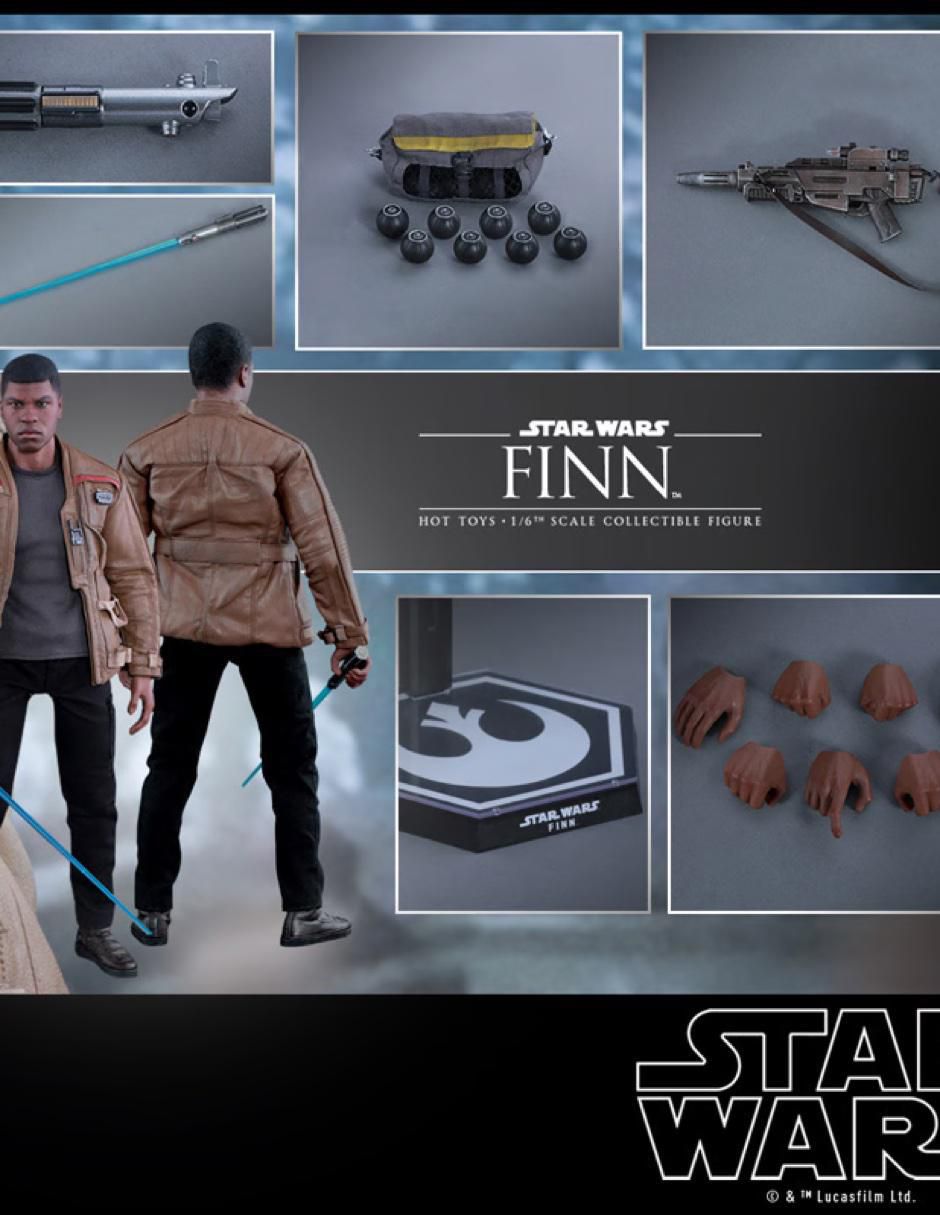 Figura de colección Star Wars The Force Awakens Finn collectors 2