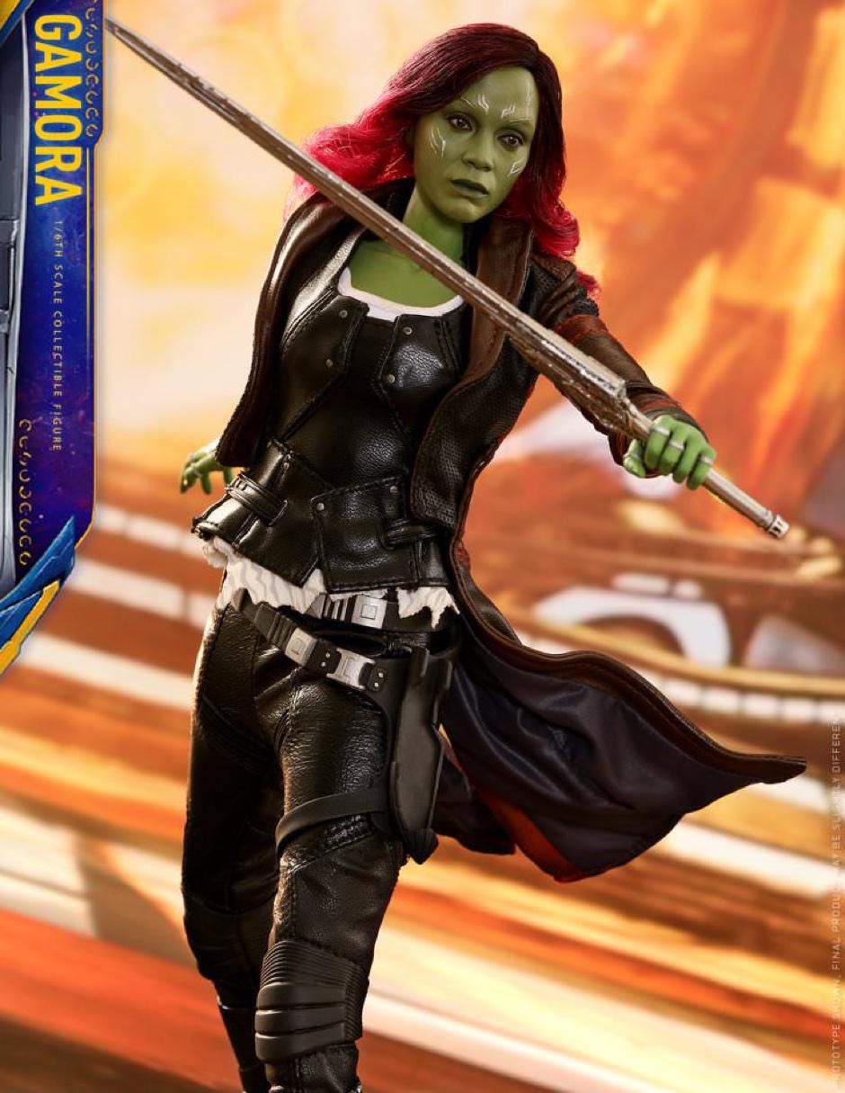 Figura de colección Guardians of the Galaxy Vol. 2 Gamora collectors 4