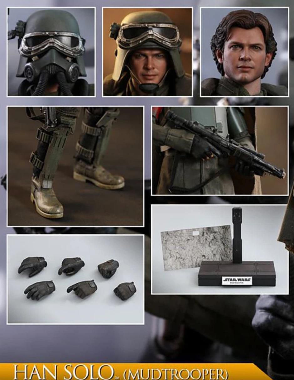 Figura de colección Star Wars Han Solo deluxe 2