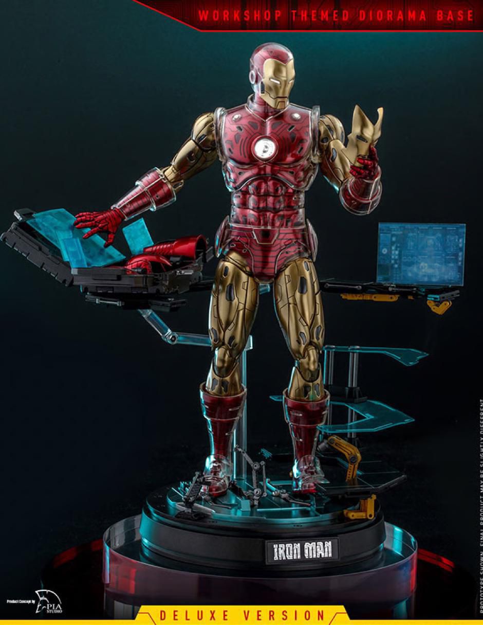 Figura de colección Marvel Avengers: Iron Man Iron Man deluxe 3