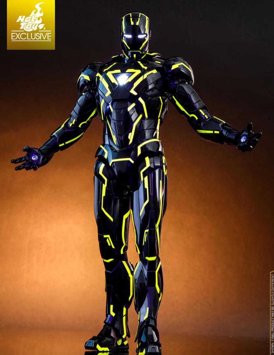 Figura de colección Marvel Avengers Iron Man collectors con luz 4