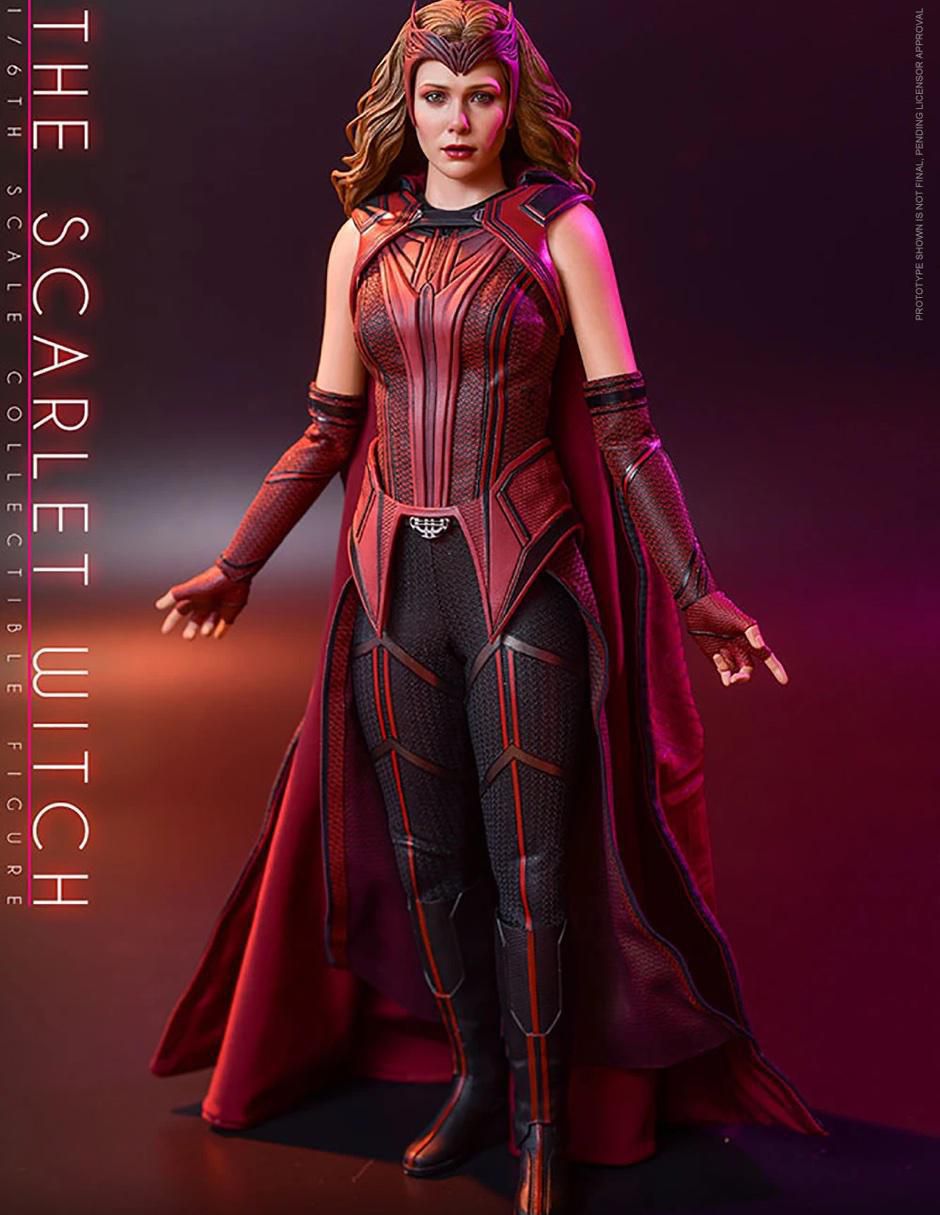 Figura de colección Wanda Vision Bruja Escarlata collectors 3