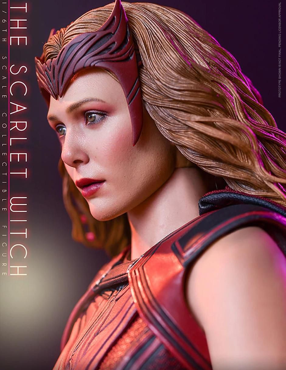 Figura de colección Wanda Vision Bruja Escarlata collectors 4