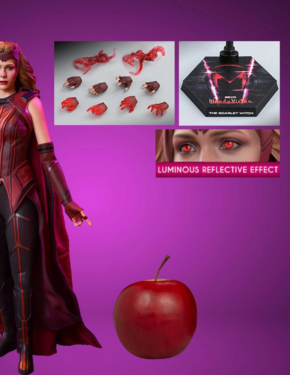 Figura de colección Wanda Vision Bruja Escarlata collectors 7
