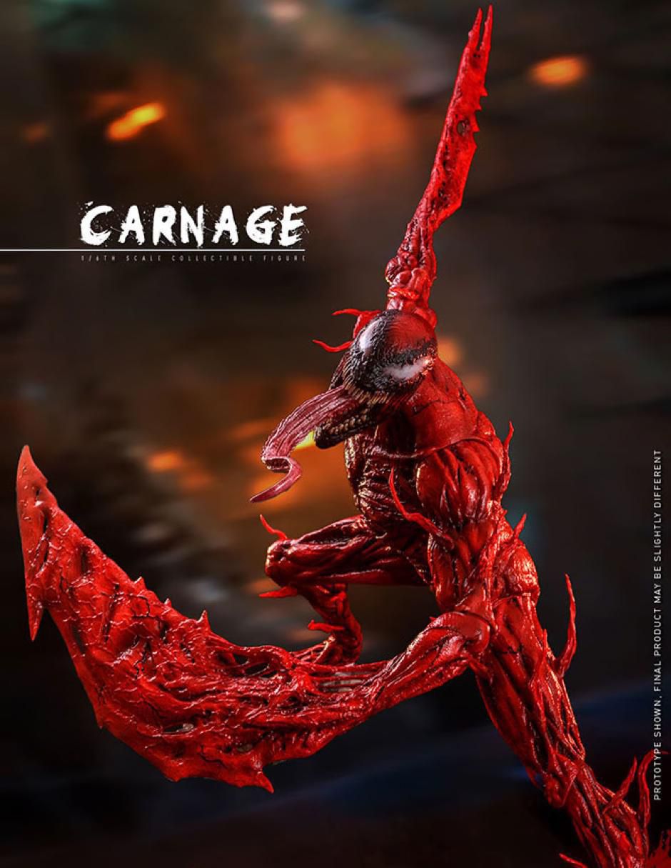 Figura de Colección Venom Let There Be Carnage Hot Toys Articulado