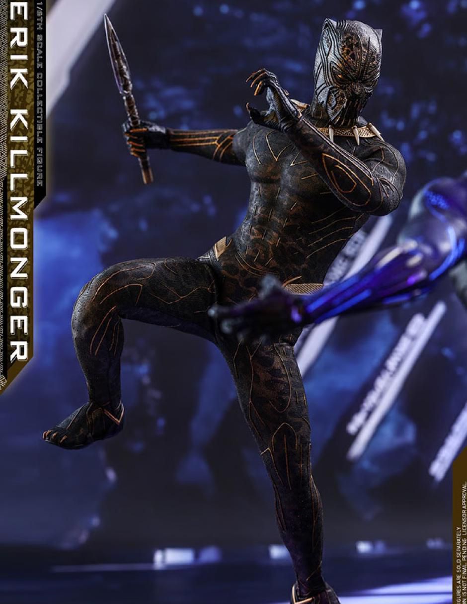Figura de colección Marvel:Black Panther Erik Killmonger ultimate 3