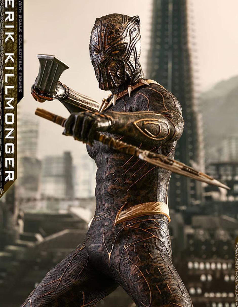 Figura de colección Marvel:Black Panther Erik Killmonger ultimate 5