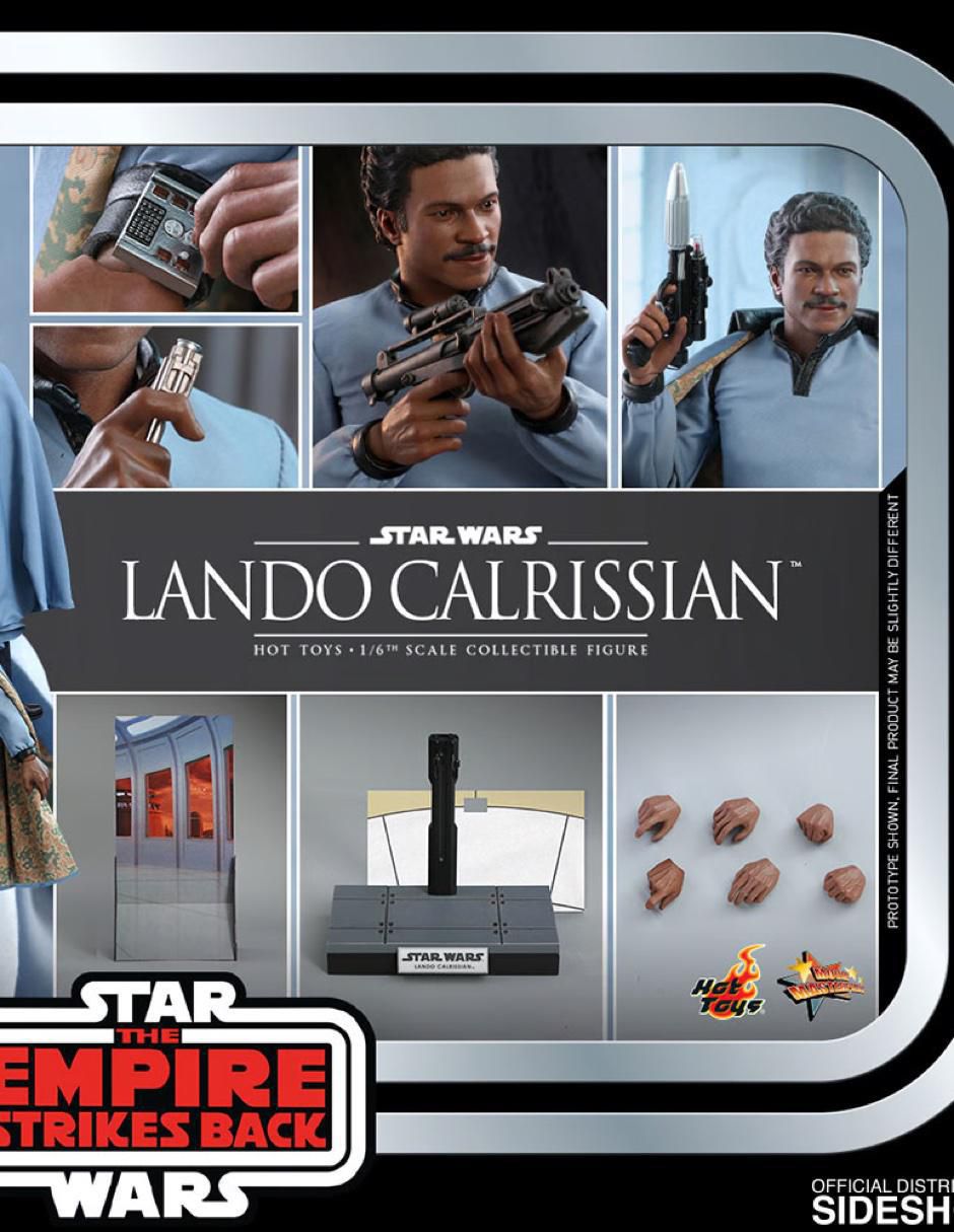 Figura de colección Star Wars The Empire Strikes Back Lando Calrissian aniversario 2