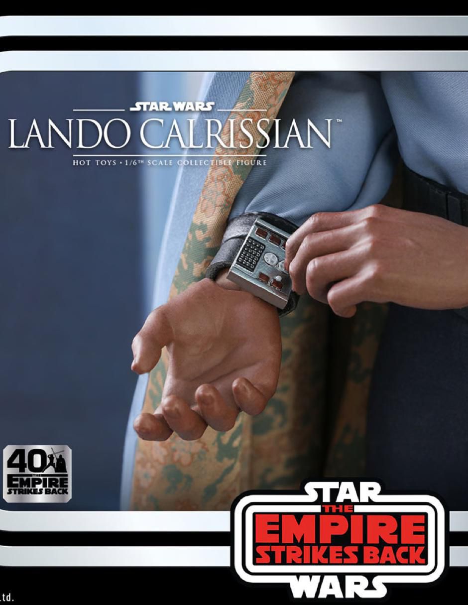Figura de colección Star Wars The Empire Strikes Back Lando Calrissian aniversario 4