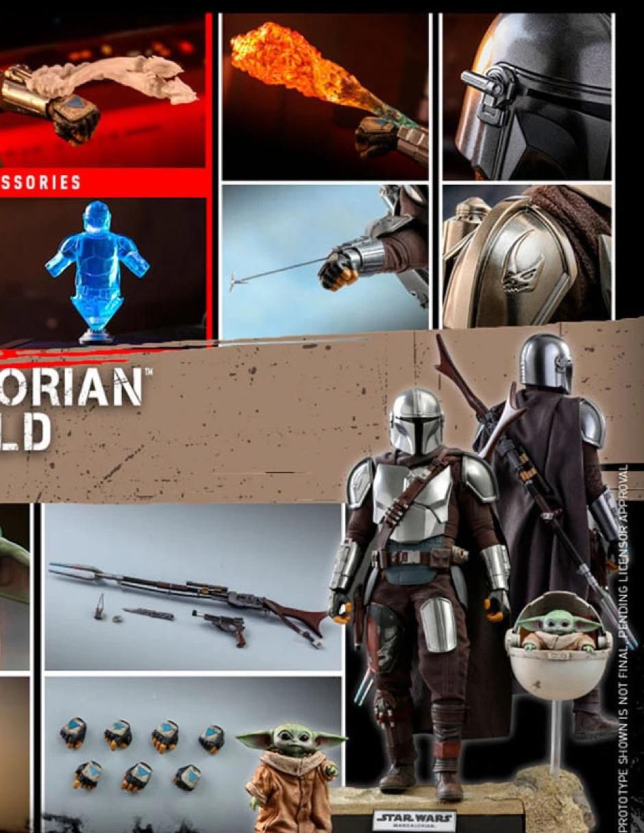 Figura de colección Star Wars The Mandalorian The Mandalorian deluxe 11