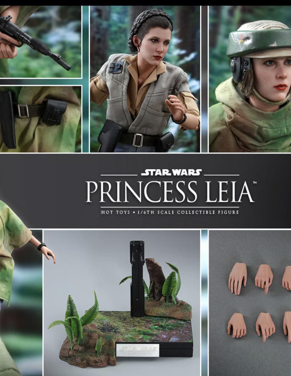 Figura de colección Star Wars Princesa Leia Organa collectors 2