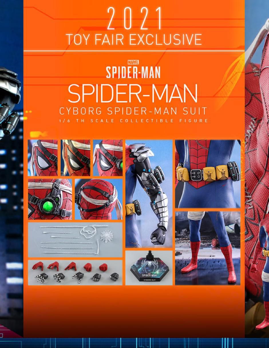 Figura de colección Marvel: Spider-Man Cyborg collectors 2
