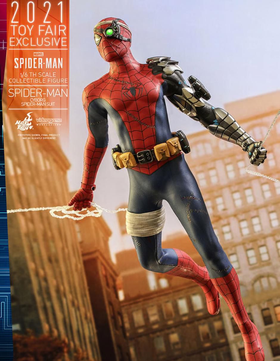 Figura de colección Marvel: Spider-Man Cyborg collectors 3