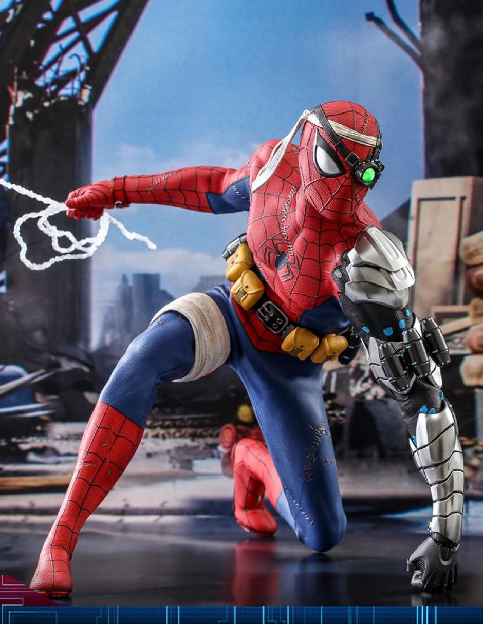 Figura de colección Marvel: Spider-Man Cyborg collectors 4