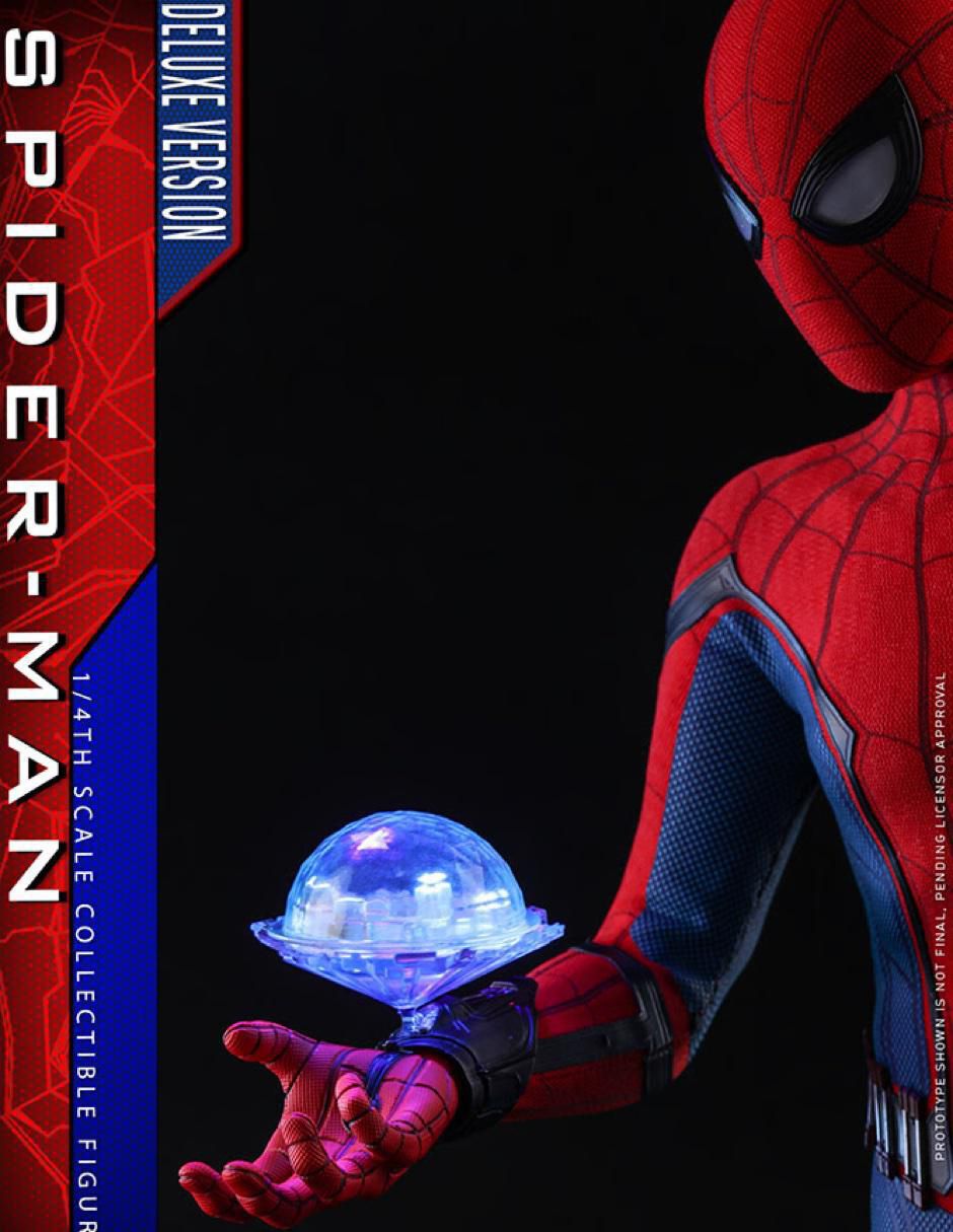 Figura de colección Marvel Spider-Man Homecoming especial con luz 4