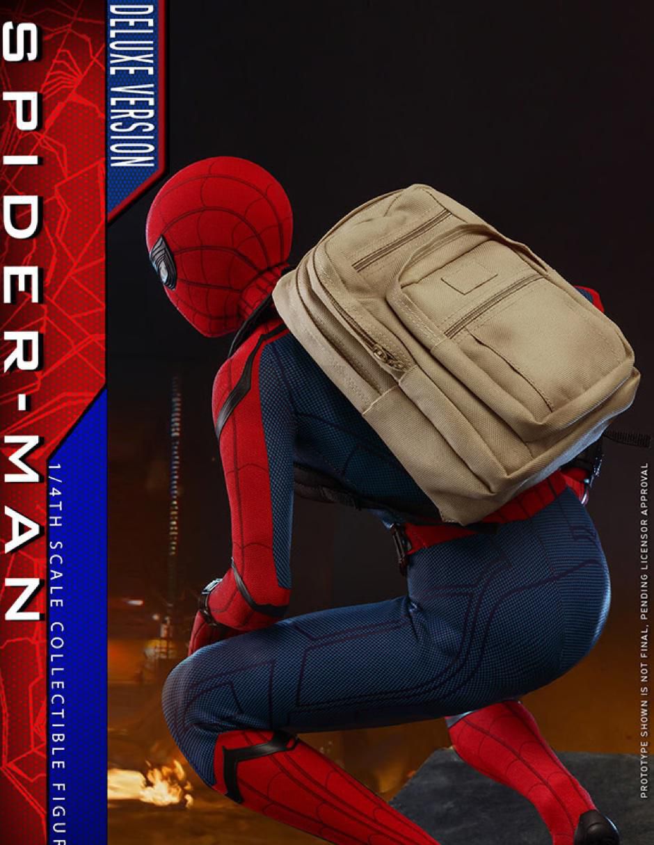 Figura de colección Marvel Spider-Man Homecoming especial con luz 5