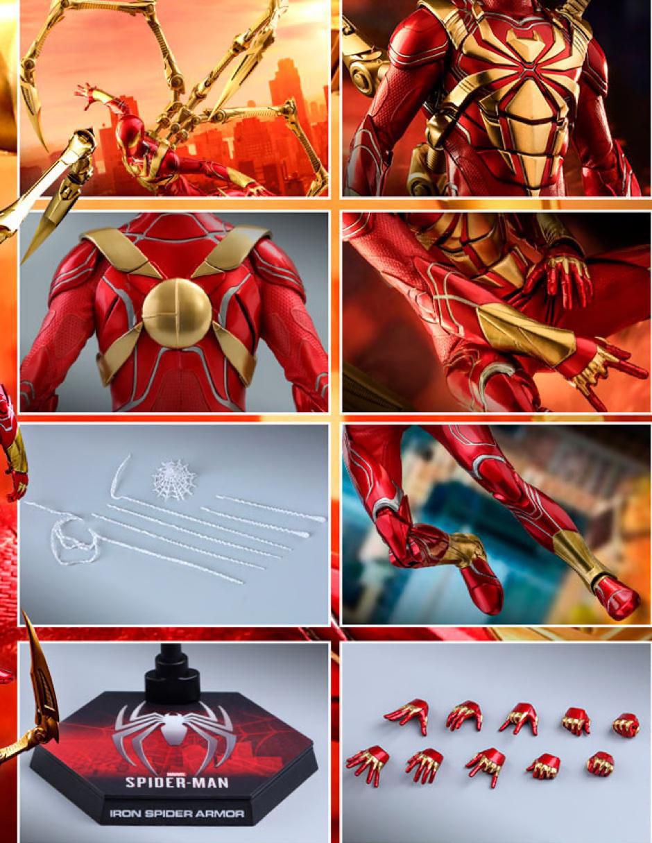 Figura de colección Marvel: Spider-Man Iron Spider deluxe 2