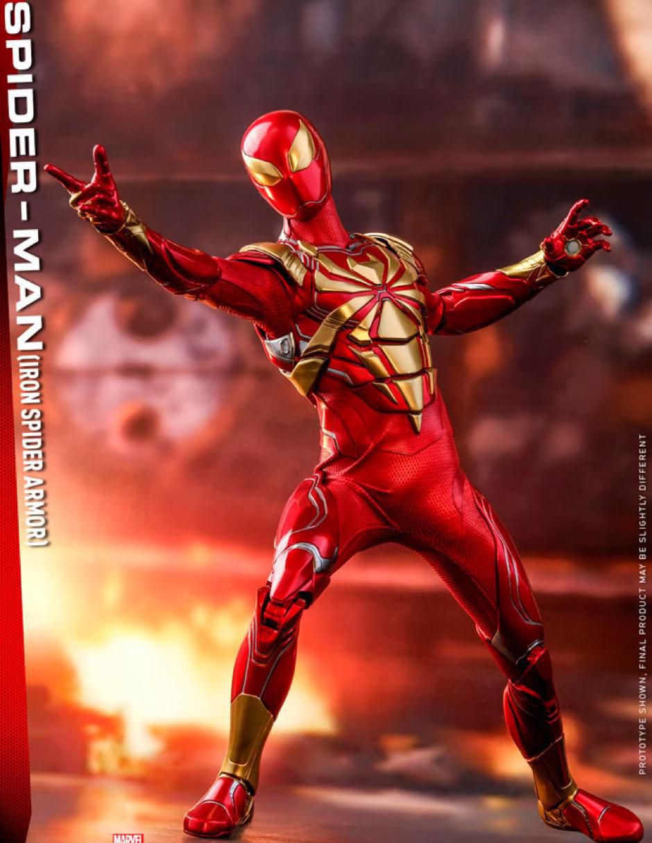 Figura de colección Marvel: Spider-Man Iron Spider deluxe 4