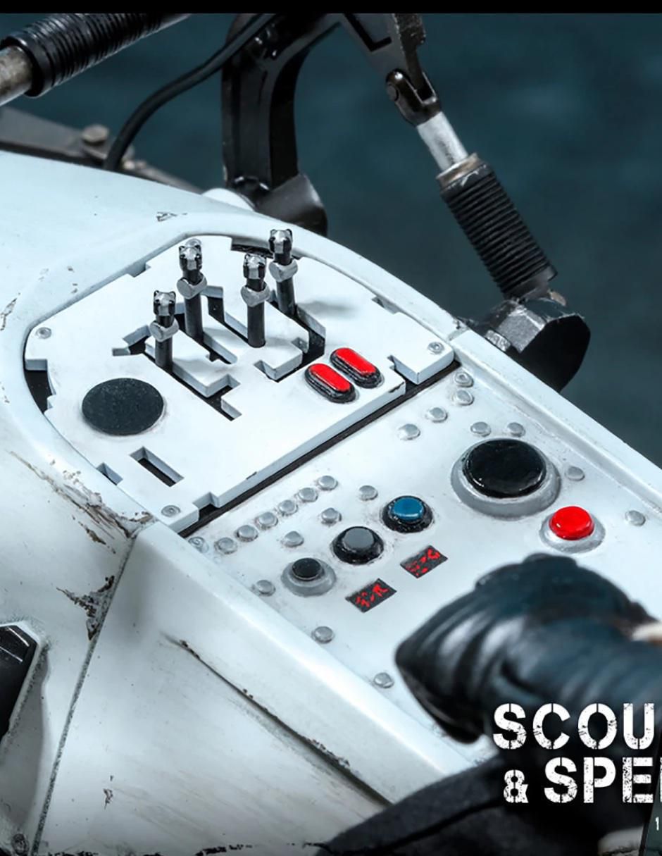 Figura de colección Star Wars The Mandalorian Scout Trooper collectors 4