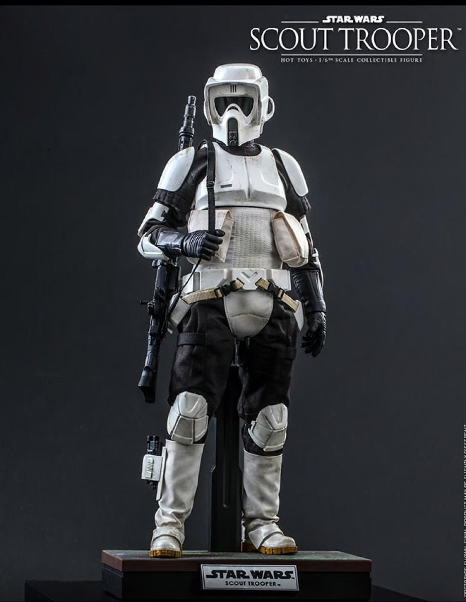 Figura de colección Star Wars Scout Trooper deluxe 7