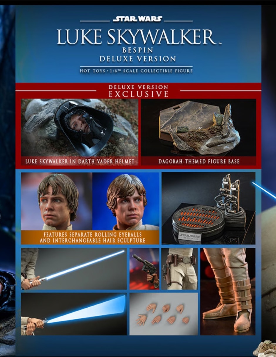 Figura de colección Star Wars The Empire Strikes Back Luke Skywalker collectors 2