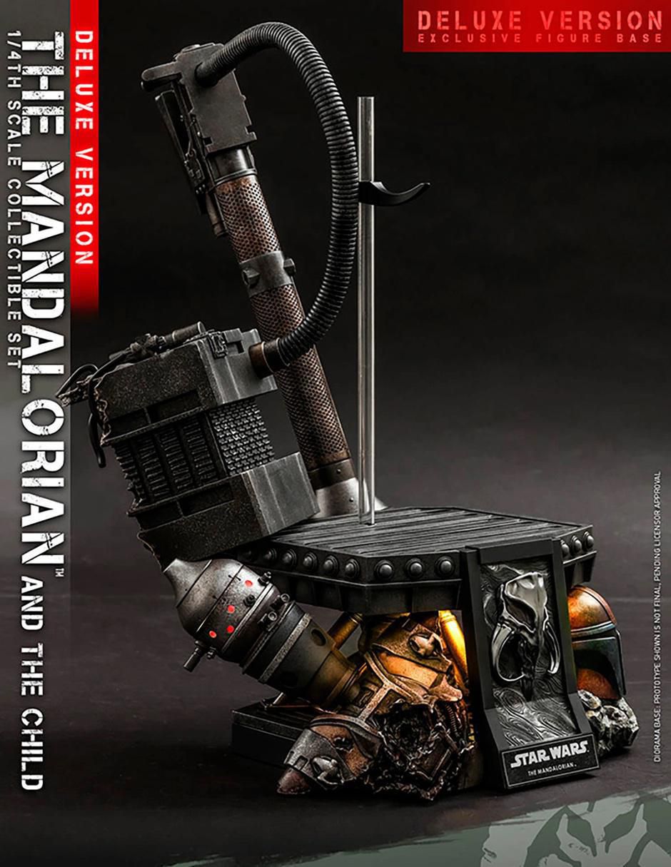 Figura de colección Star Wars The Mandalorian The Mandalorian Star Wars deluxe 3
